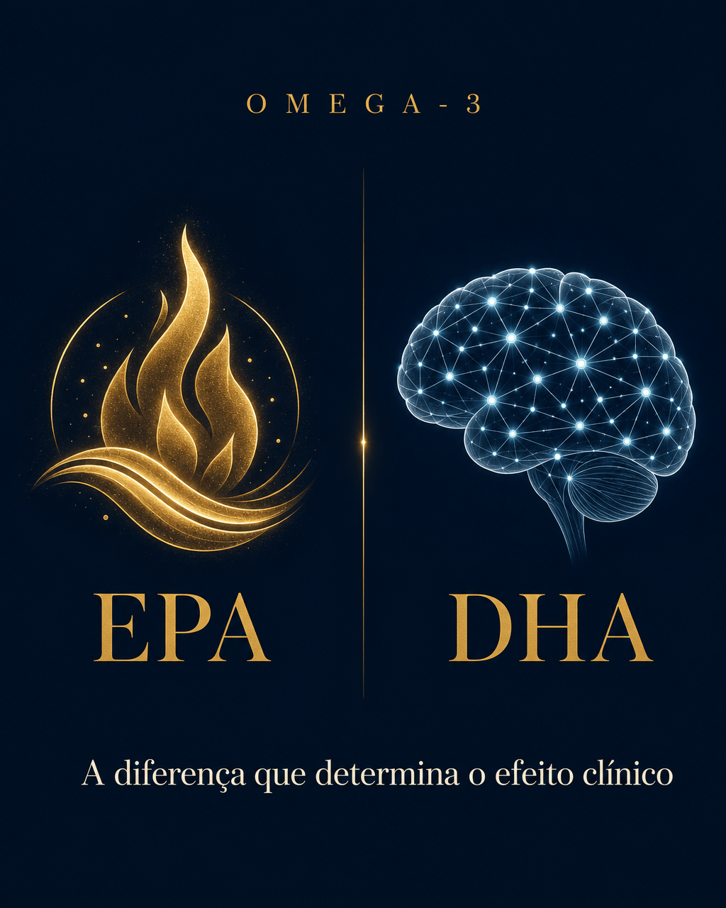 Ômega-3 EPA vs DHA: A Diferença Clínica que Muda o Protocolo de Suplementação Feminino