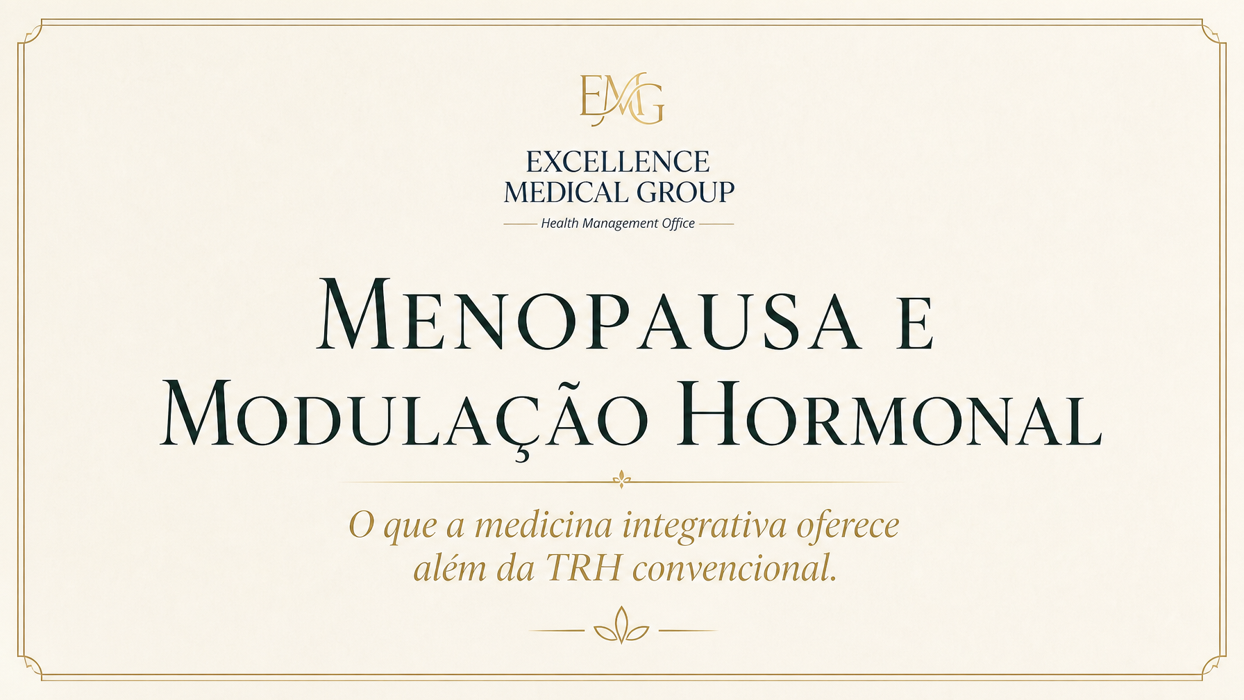 Menopausa e modulação hormonal: o que a medicina integrativa oferece além da TRH convencional